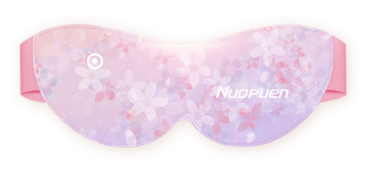 Graphene heating massage therapy path hot eye mask