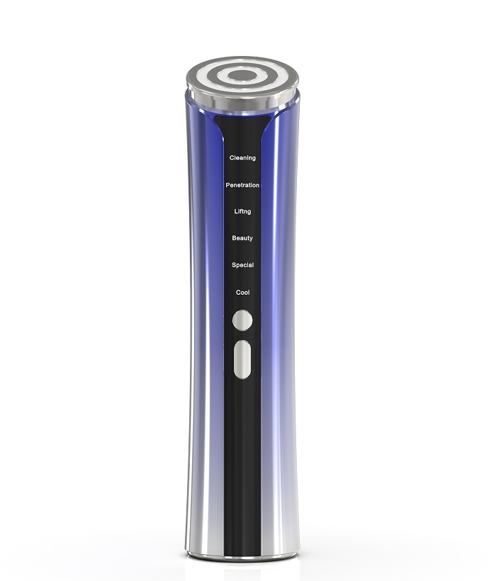 Red lamp skin tightening rf beauty instrument, radio frequency facial device at home