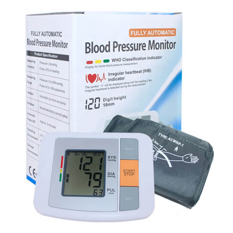 Blood pressure monitor, home use sphygmomanometer, smart voice upper arm blood pressure meter