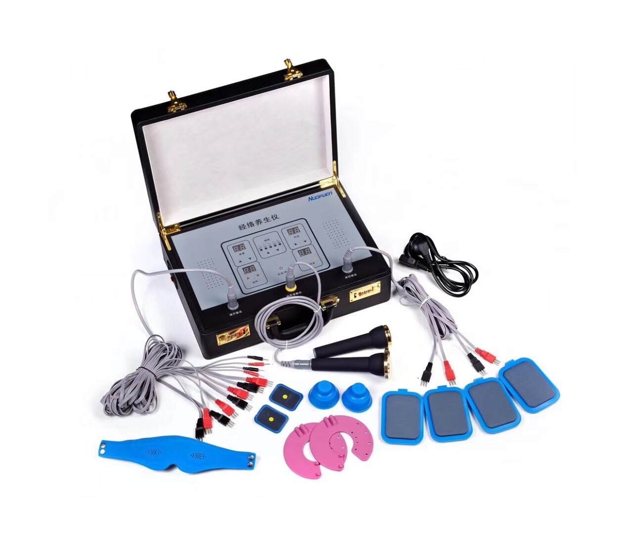 Meridian healthcare instrument thermal magnetotherapy bio-eletricity acupuncture device ultrasound therapy machine